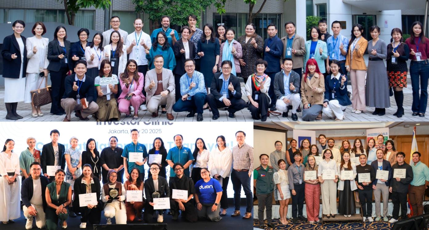 Ventures, investors, government representatives and key stakeholders at the SDG Venture Scaler investor clinics held in Manila, Jakarta and Hanoi in November and December 2025. The investor clinics brought together the biggest ecosystem players in the impact investment landscape in these three countries, exposing each venture to potential future funding opportunities.
