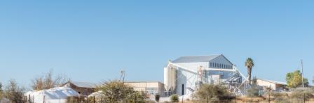 An industrial plant at Aris near Windhoek, the capital city of Namibia