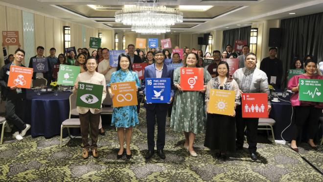 SDG Venture Scaler launch in Makati City, the Philippines, in November 2024.